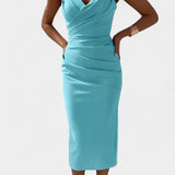 Robe Sans Bretelles et Sans Dos Iveta