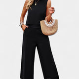 Ensemble Top et Shorts Lavinia Boho en Lin et Coton