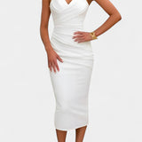Robe Sans Bretelles et Sans Dos Iveta