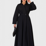 Robe Maxi Longue Celina avec Revers